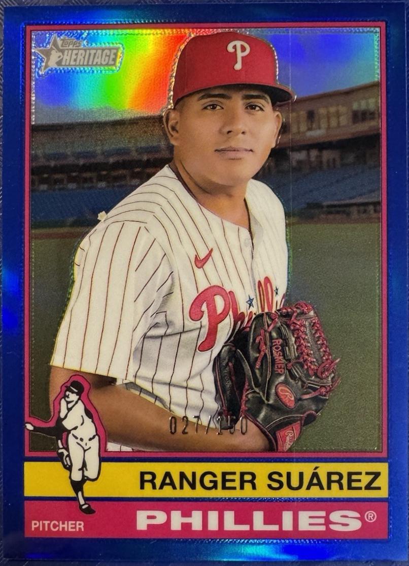 Ranger Suarez [Blue Chrome] #657