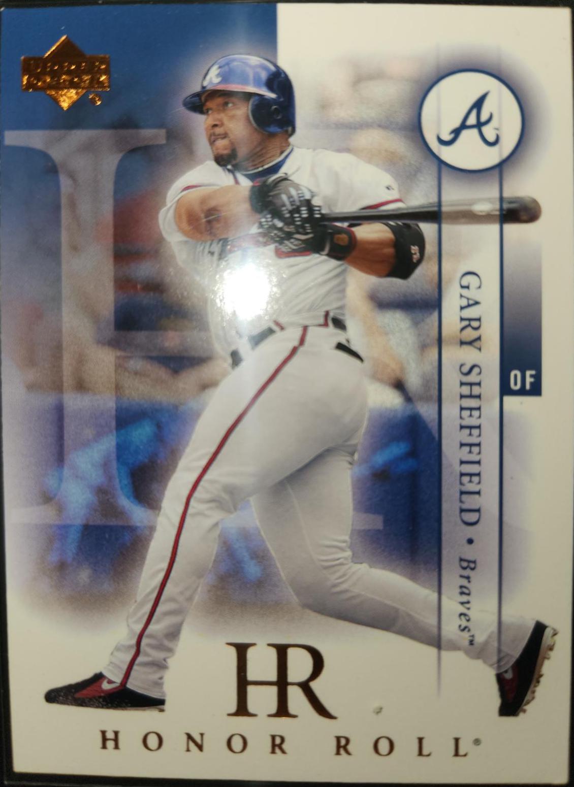 Gary Sheffield #61 Baseball Cards 2003 Upper Deck Honor Roll