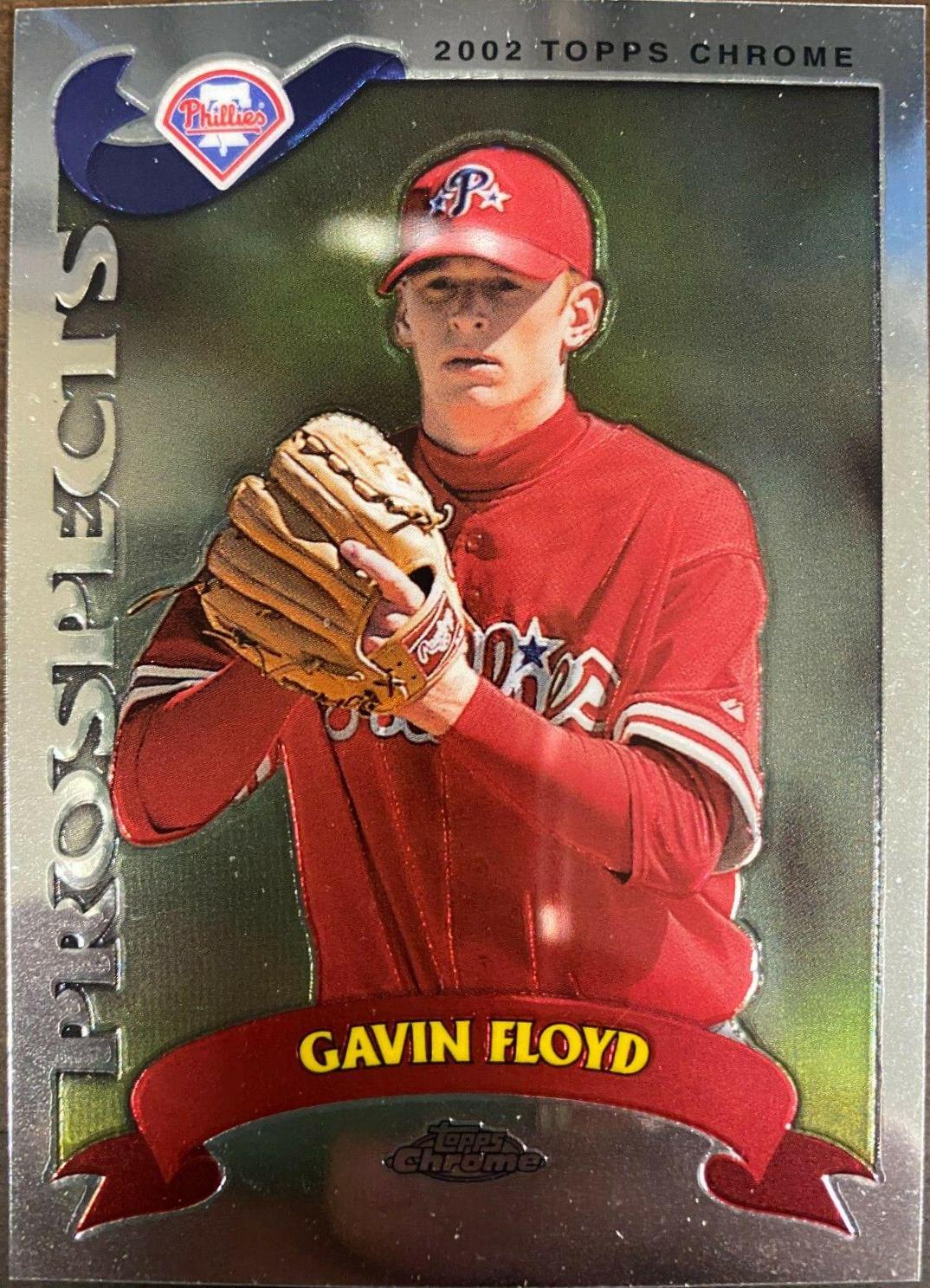 Gavin Floyd #T130 Baseball Cards 2002 Topps Chrome Traded