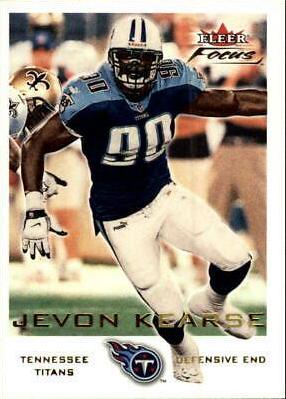 Jevon Kearse #7 Football Cards 2000 Fleer Focus