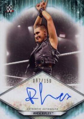 Rhea Ripley #A-RH Wrestling Cards 2021 Topps WWE Autographs