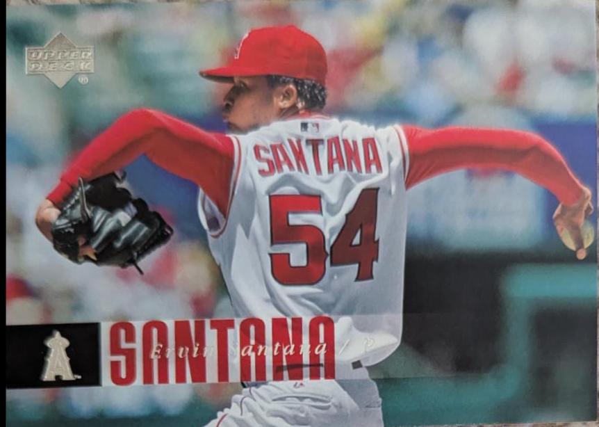 Ervin Santana #8 Baseball Cards 2006 Upper Deck