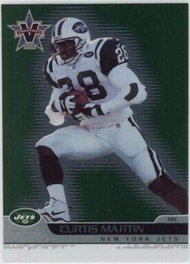 Curtis Martin #66 2001 Pacific Vanguard Football