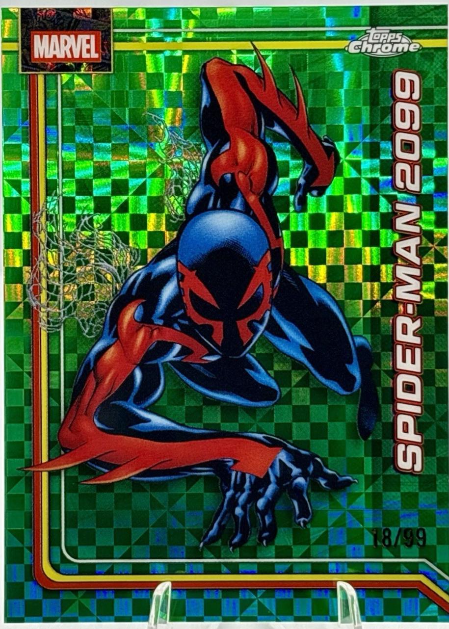 Spider-Man 2099 Green X-Fractor