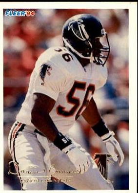 Darion Conner #18 Football Cards 1994 Fleer