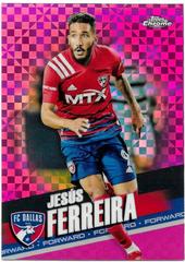 Jesus Ferreira [Pink Xfractor] #183 Soccer Cards 2022 Topps Chrome MLS Prices