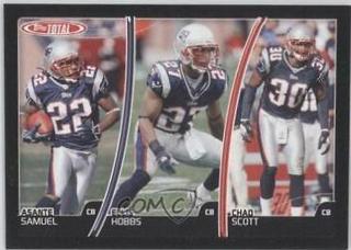 Ellis Hobbs, Asante Samuel, Chad Scott