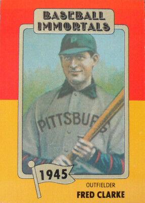 Fred Clarke #31 Baseball Cards 1980 Baseball Immortals