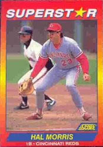Hal Morris #14 Baseball Cards 1992 Score Superstars