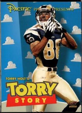 Torry Holt #16 Football Cards 2002 Pacific Feature Attractions