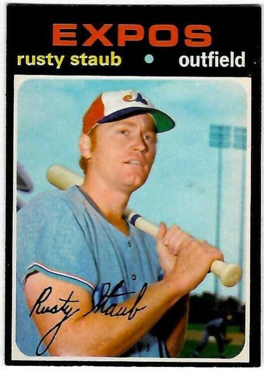 Rusty Staub #289 1971 O-Pee-Chee Baseball