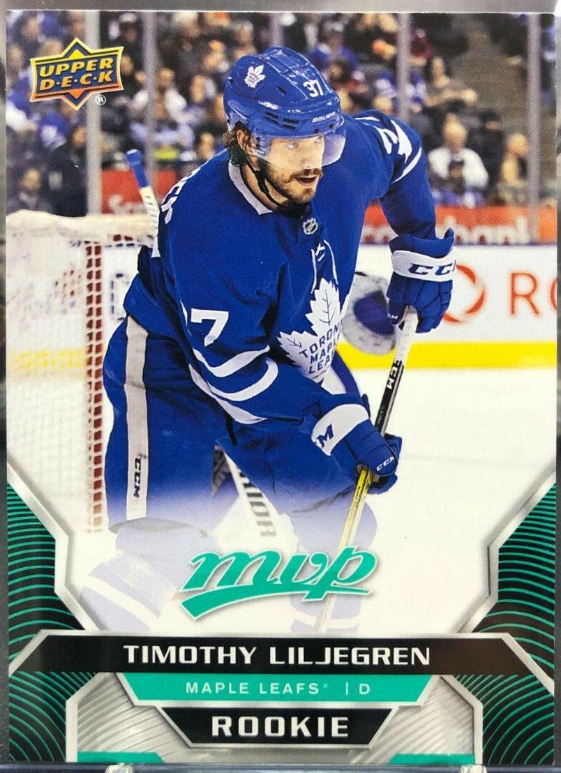 Timothy Liljegren #243 Hockey Cards 2020 Upper Deck MVP