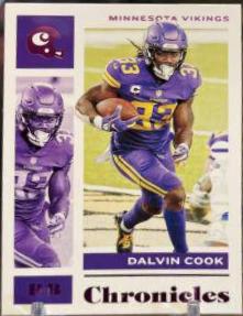 Dalvin Cook #63 2020 Panini Chronicles Football