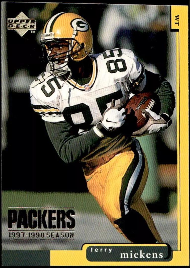 Terry Mickens #GB44 Football Cards 1998 Upper Deck Green Bay