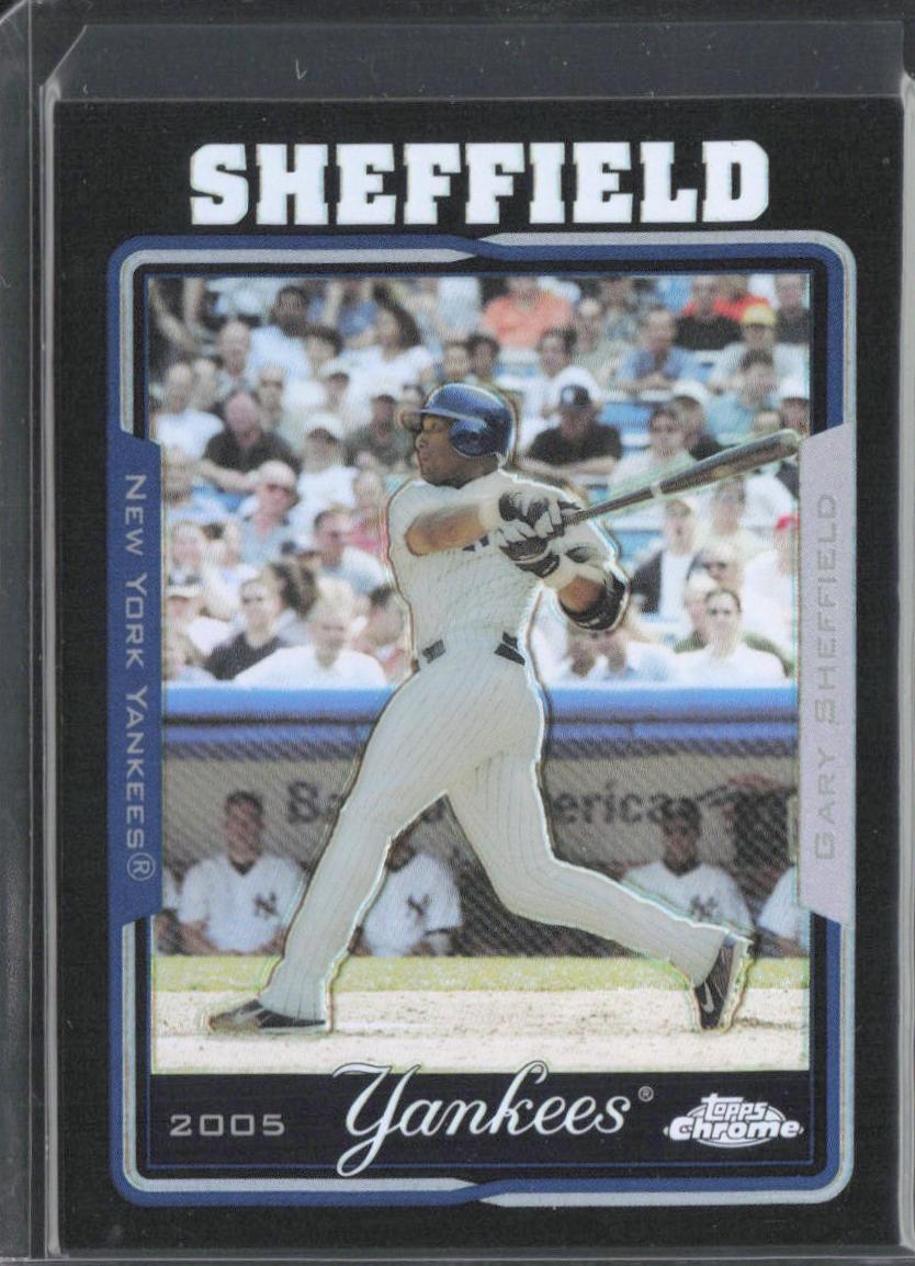 Gary Sheffield [Black Refractor] #40