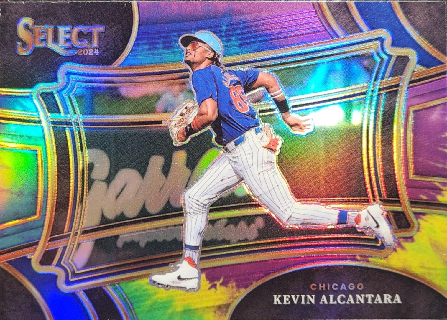 Kevin Alcantara #50 2024 Panini Select Diamond Baseball