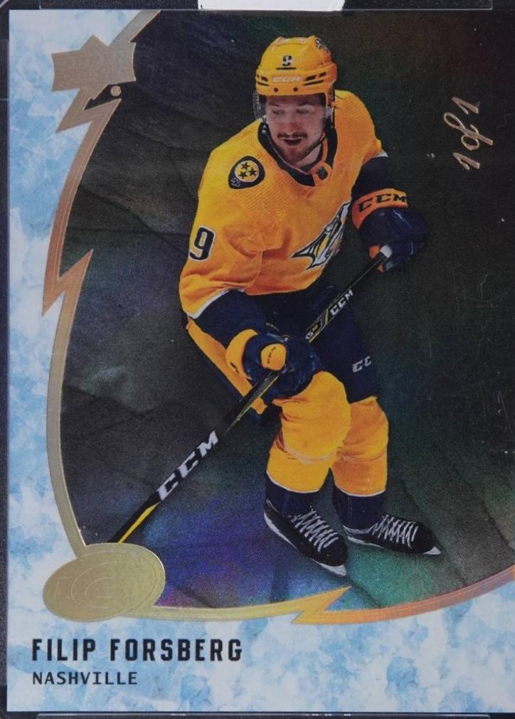 Filip Forsberg #11 2019-20 Upper Deck Ice Hockey