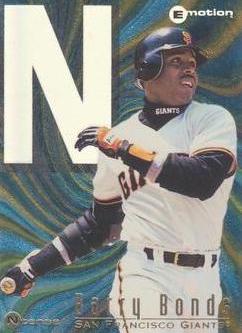 Barry Bonds #3 Baseball Cards 1995 Emotion N Tense