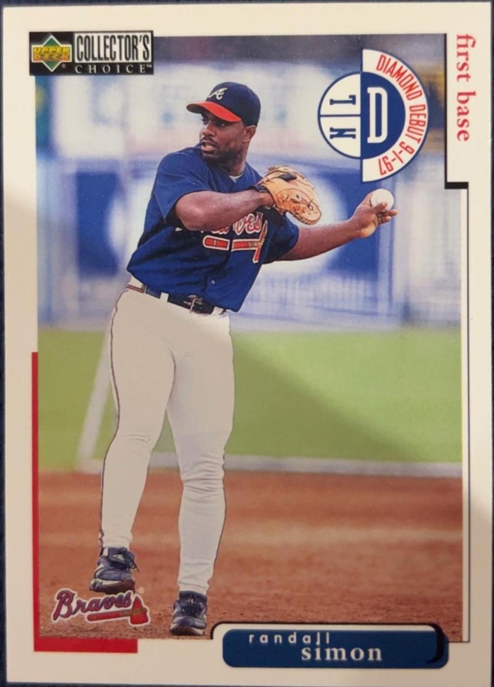 Randall Simon #37 Baseball Cards 1998 Collector's Choice