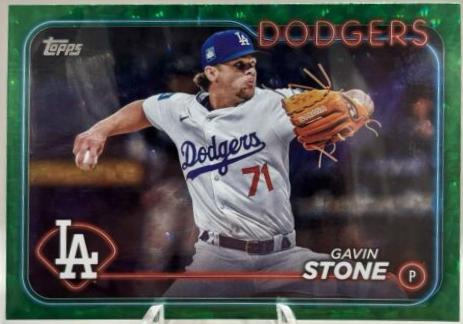 Gavin Stone [Green Crackle Foilboard] #US340