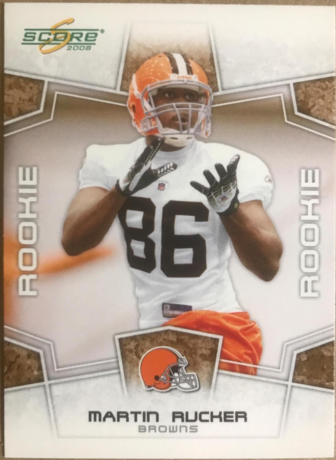 Martin Rucker #399 Football Cards 2008 Panini Score