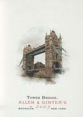 Tower Bridge #192 2007 Topps Allen & Ginter Baseball