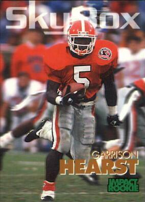 Garrison Hearst #363 Football Cards 1993 Skybox Impact