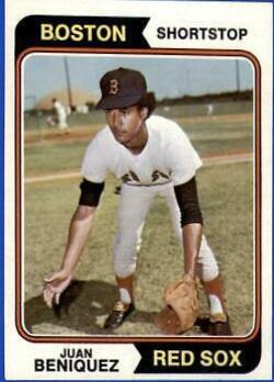 Juan Beniquez (1974 Topps)