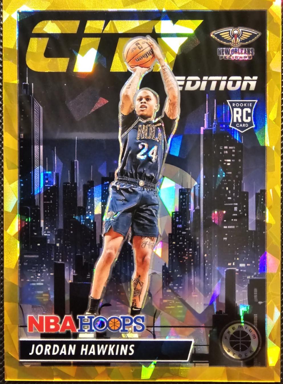Jordan Hawkins [Gold Ice Prizm] #7