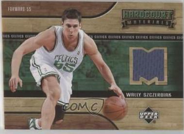 Wally Szczerbiak #HM-WS Basketball Cards 2006 Upper Deck Hardcourt Materials