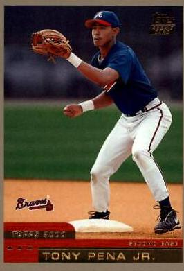 Tony Pena Jr. #T39 Baseball Cards 2000 Topps Traded