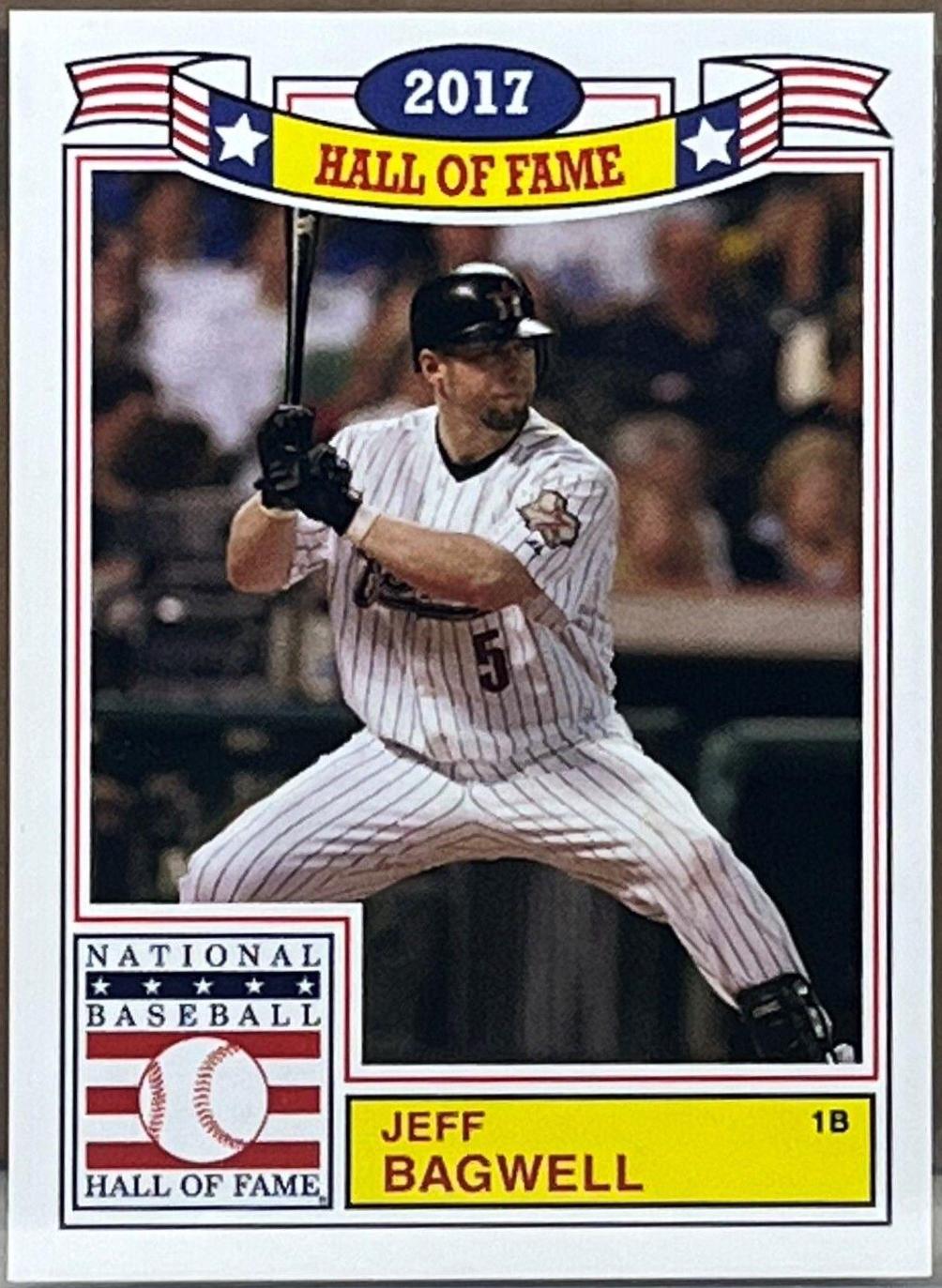 Jeff Bagwell #1 Baseball Cards 2017 Topps Throwback Thursday