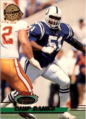 Chip Banks #479 1993 Stadium Club Teams Super Bowl Football