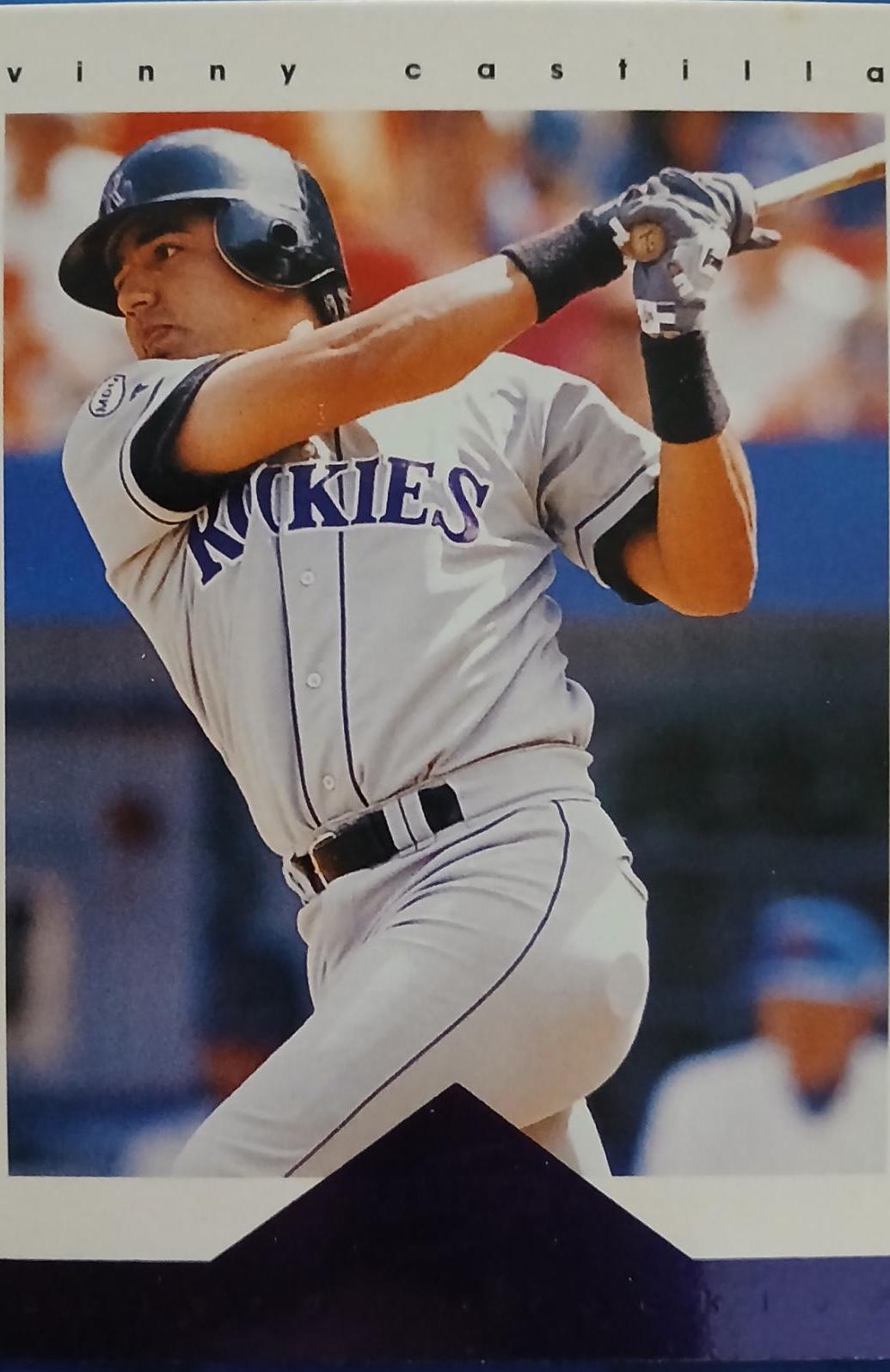 Vinny Castilla #9 Baseball Cards 1997 Score Team Collection