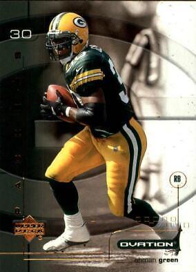 Ahman Green #38 Football Cards 2001 Upper Deck Ovation