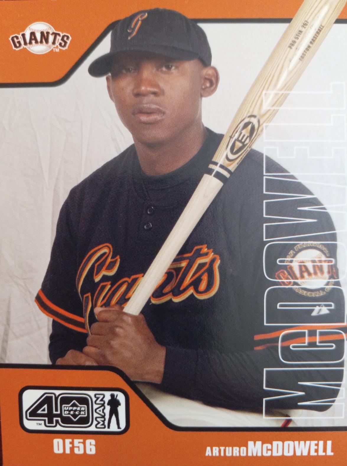Arturo McDowell #771 Baseball Cards 2002 Upper Deck 40 Man