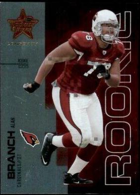 Alan Branch #120 2007 Leaf Rookies & Stars Longevity Football