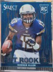 Keenan Allen #8 Football Cards 2013 Panini Select Hot Rookies