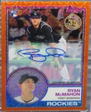 Ryan McMahon [Orange Refractor] #RA-RM