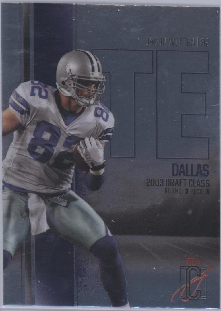 Jason Witten #BCV-12 Football Cards 2024 Topps Signature Class Veteran Chrome Variation