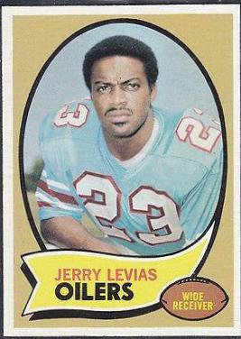 Jerry LeVias #89 Football Cards 1970 Topps