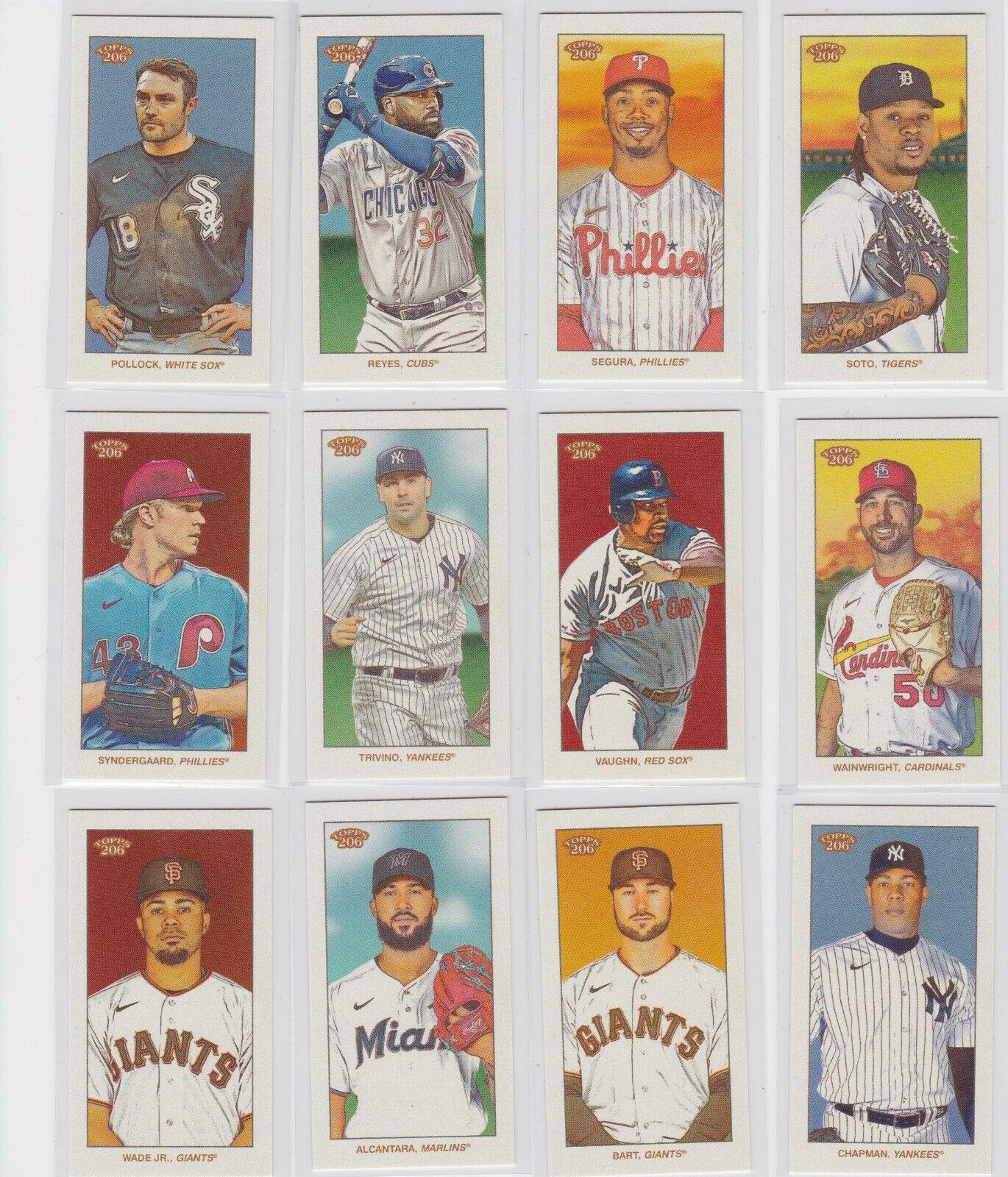 Aroldis Chapman Baseball Cards 2022 Topps 206