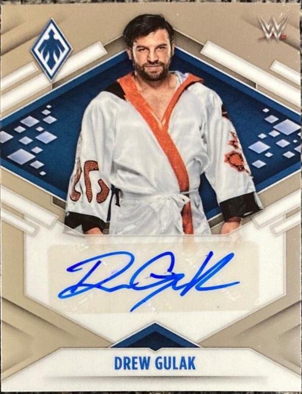 Drew Gulak #PA-DGL Wrestling Cards 2022 Panini Chronicles WWE Phoenix Autographs