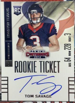Tom Savage [Looking Forward Autograph] #231