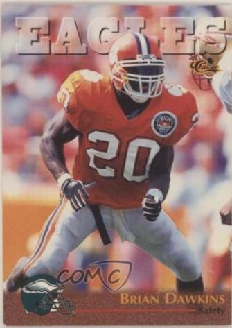 Brian Dawkins #92 Football Cards 1996 Classic NFL Experience