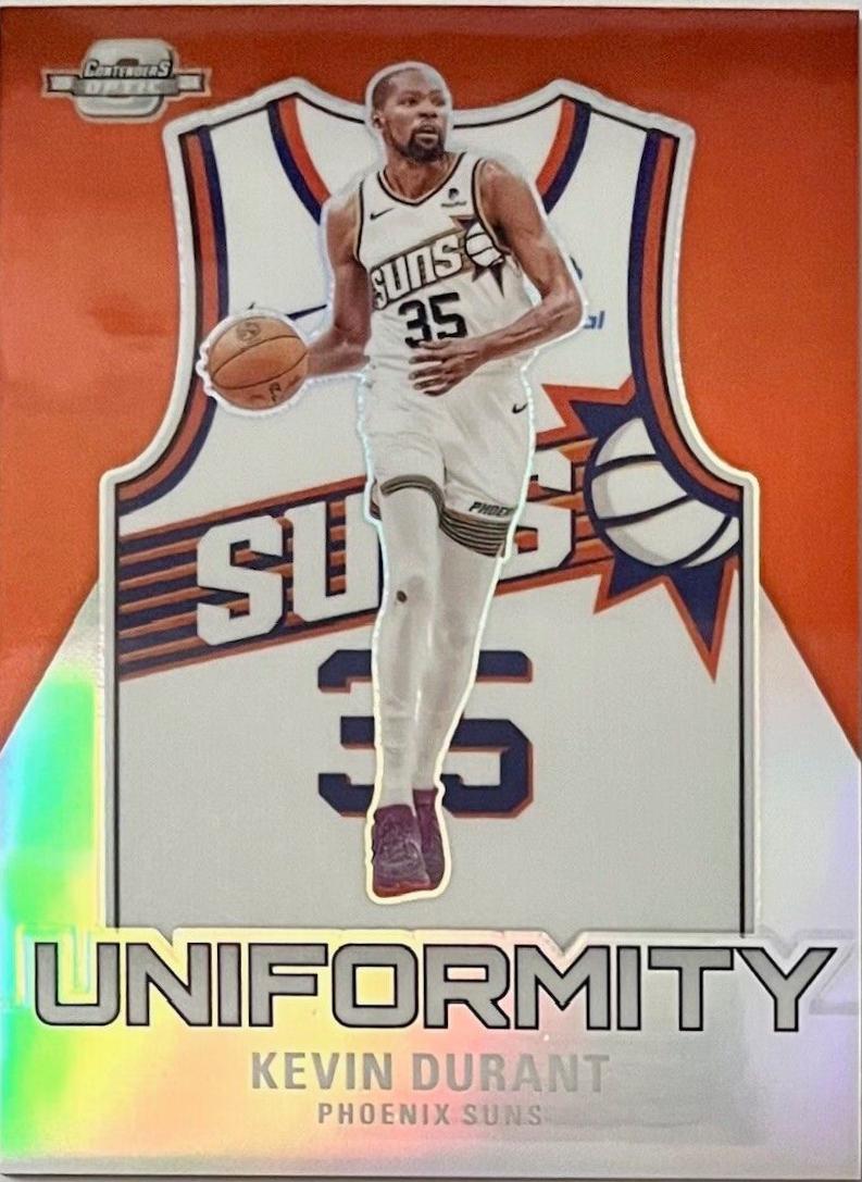 Kevin Durant #24 Basketball Cards 2023 Panini Contenders Optic Uniformity