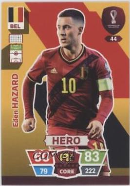Eden Hazard #44 2022 Panini Adrenalyn XL FIFA World Cup Qatar