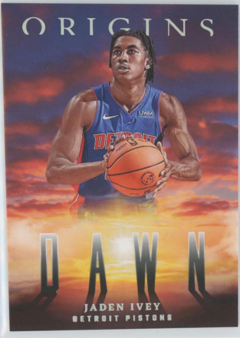 Jaden Ivey #21 Basketball Cards 2022 Panini Origins Dawn