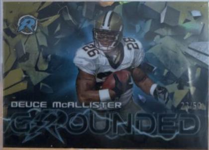 Deuce McAllister [Gold Refractor] #RG-15