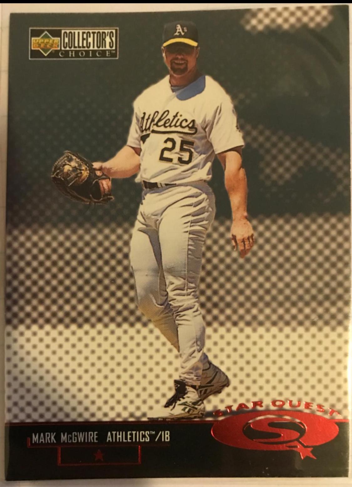 Mark McGwire #SQ40 Baseball Cards 1998 Collector's Choice Starquest Series 1